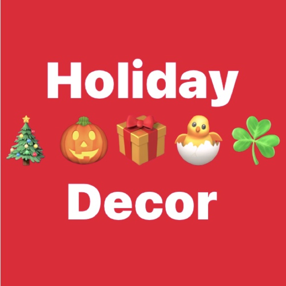 Holiday decor!